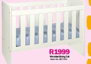 Wooden Baby Cot 807454