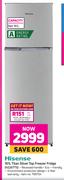 Hisense 161L Titan Silver Top Freezer Fridge (H220TTS)