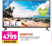 Sinotec 106cm (42") FHD Android TV STL-42E10AM