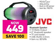 JVC Bluetooth Speaker