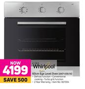 Whirlpool 60cm Eye Level Oven AKP 459/IX