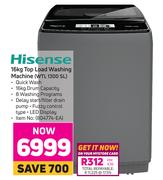 Hisense 16Kg Top Load Washing Machine WTL 1300 SL