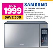 Samsung 32L Electronic Microwave ME0113M1/XF