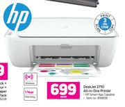 HP Deskjet 2710 All In One Printer