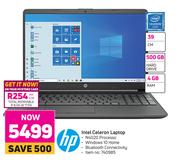 HP Intel Celeron Laptop