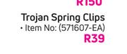 Trojan Spring Clips