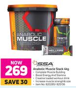 SSA Anabolic Muscle Stack-4Kg