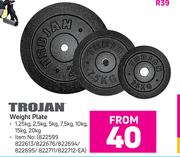 Trojan Weight Plate