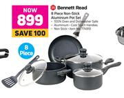 Bennett Read 8 Piece Non Stick Aluminium Pot Set
