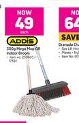 Addis 300g Mega Mop Or Indoor Broom-Each