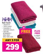 Nortex Bath Towel 70 x 127cm-For Any 3