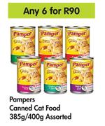 Pampers Canned Cat Food Assorted-For Any 6 x 385g/400g