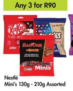 Nestle Mini Assorted-For Any 3 x 130g-210g
