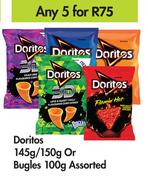 Doritos 145g/150g Or Bugles 100g-For Any 5