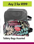 Toiletry Bags Assorted-For Any 2