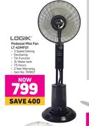 Logik Pedestal Mist Fan LT-40MF01