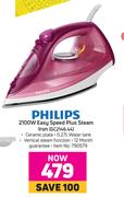 Philips 2100W Easy Speed Plus Steam Iron GC2146.44