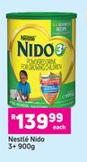 Nestle Nido 3+-900g Each