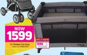 Little One Co-Sleeper Cot Grey