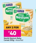 Nestle Nestum Baby Cereal Assorted-For Any 2 x 250g