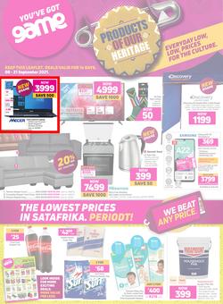 Game : Products Of Our Heritage (8 September - 21 September 2021), page 1