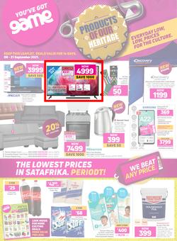 Game : Products Of Our Heritage (8 September - 21 September 2021), page 1