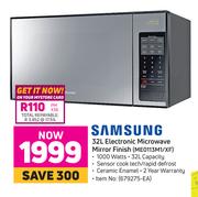 Samsung 32L Electronic Microwave (Mirror Finish) ME0113M1/XF