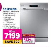 Samsung 12 Place Dishwasher DWS60M5070FS