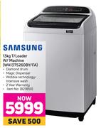 Samsung 13Kg Top Loader Washing Machine WA13T5260BY/FA