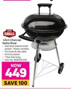 Expert Grill 43cm Charcoal Kettle Braai