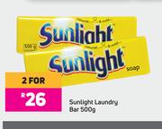 Sunlight Laundry Bar-For 2 x 500g