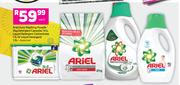 Ariel Auto Washing Powder 2Kg,Detergent Capsules 14's,Liquid Detergent Concentrate 1.1L-Each