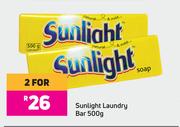 Sunlight Laundry Bar-For 2 x 500g