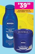 Nivea Body Lotion Or Cream (Assorted)-400ml Each