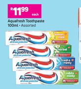 Aquafresh Toothpaste (Assorted)-100ml Each