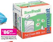 Parmalat Everfresh Long Life Milk-6 x 1L