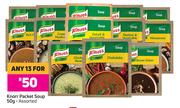 Knorr Packet Soup Assorted-For Any 13 x 50g