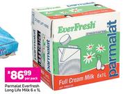 Parmalat Everfresh Long Life Milk-6 x 1Ltr