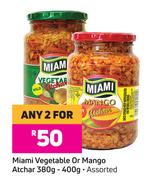 Miami Vegetable Or Mango Atchar (Assoted)-For Any 2 x 380g/400g