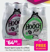 Hooch Spirit Cooler-6 x 275ml Each