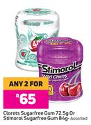 Clorets Sugarfree Gum 72.5g Or Stimorol Sugarfree Gum 84g-For Any 2