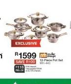 Muller & Haupt 12 Piece Pot Set
