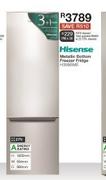 Hisense Metallic Bottom Freezer Fridge