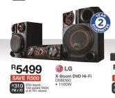 LG X-Boom DVD HiFi
