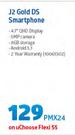 Samsung J2 Gold DS Smartphone-On uChoose Flexi 55 