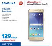 Samsung J2 Gold DS Smartphone-On uChoose Flexi 55 