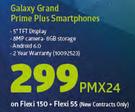 Samsung Galaxy Grand Prime Plus Smartphone-On uChoose Flexi 150 + uChoose Flexi 55