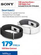 Sony Smart Band 2-1GB Data Includes R216 WiFi Modem