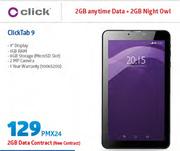 Click Tab9-On 2GB Data Contract