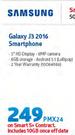 Samsung Galaxy J3 2016 Smartphone-On Smart S+